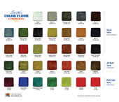 Smith's Color Floor and Color Wall Chart